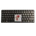 Клавиатура для HP 13-v000 Бронзовая без подсветки p/n: V154702A BL, PK131J42A05