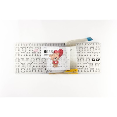 Клавиатура для HP 14-v Белая p/n: NB006-B US