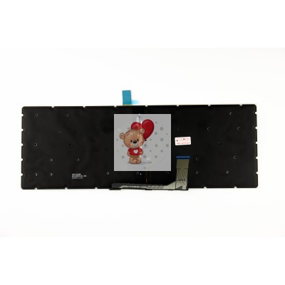 Клавиатура для MSI GS65 c подсветкой серая p/n: NSK-FDCBN, 9Z.NEVBN.C0R