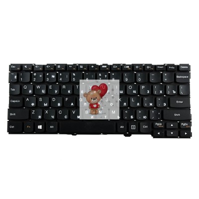 Клавиатура для ноутбука Lenovo Yoga 700-11ISK Черная p/n: PK1319O1A00