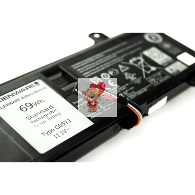 Аккумулятор для ноутбука Dell Alienware M14x R3 (11.1V 4400mAh) p/n: G05YJ; Y3PN0; 0G05YJ; 8X70T Аккумулятор для ноутбука Dell Alienware M14x R3 (11.1V 4400mAh) p/n: G05YJ; Y3PN0; 0G05YJ; 8X70T