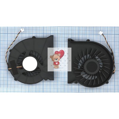 Вентилятор/Кулер для ноутбука MSI CR420 p/n: 6010H05F PF1, P0053981 VER-2