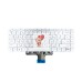 Клавиатура для HP 14-dw Серебро с подсветкой p/n: L96526-001