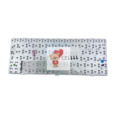 Клавиатура для MSI Wind U160 Белая p/n: MS-N014, V103622CK1, V103622AK1, V103622AS1