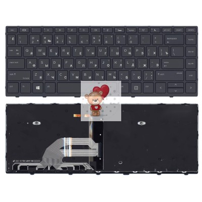 Клавиатура для HP Probook 440 G5 c подсветкой p/n: NSK-XJ0SW0R, L21585-001