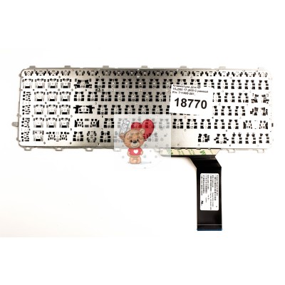 Клавиатура для HP 17-j000 c рамкой p/n: 711505-251, 720244-251 Клавиатура для HP 17-j000 c рамкой p/n: 711505-251, 720244-251