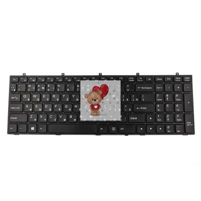 Клавиатура для ноутбука DNS Clevo W350 с рамкой горизонтальный Enter p/n: MP-12A36SU-430 Клавиатура для ноутбука DNS Clevo W350 с рамкой горизонтальный Enter p/n: MP-12A36SU-430