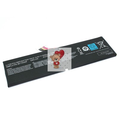 Аккумулятор для ноутбука Razer Blade Pro 17 (14.8V 5000mAh) p/n: GMS-C40