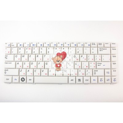 Клавиатура для ноутбука Samsung R463 Белая p/n: BA59-02490C, CNBA5902490C Клавиатура для ноутбука Samsung R463 Белая p/n: BA59-02490C, CNBA5902490C