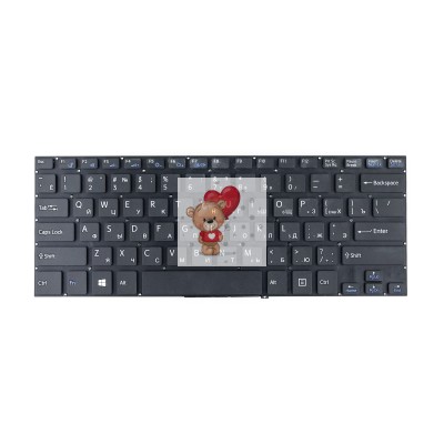 Клавиатура для ноутбука Sony SVF14 FIT14 Черная p/n: 149267131, 9Z.NABBQ.30R, 149237061RU