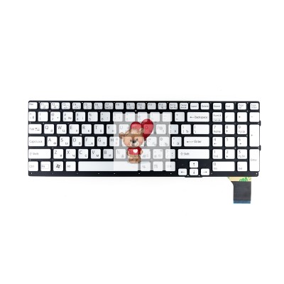 Клавиатура для ноутбука Sony VPC-SE Серебро p/n: 148986151, 9Z.N6CBF.20R, NSK-SE2BF