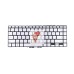 Клавиатура для Asus UX435EG Серебро p/n: 0KNB0-260LTW00, ASM19G53RCJ9206
