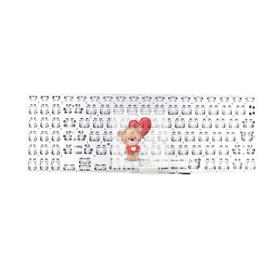 Клавиатура для Asus X515MA Серая Клавиатура для Asus X515MA Серая