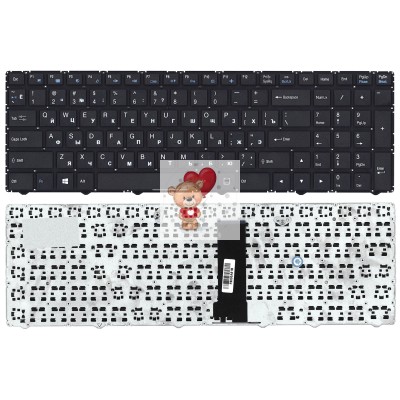 Клавиатура для ноутбука DNS Clevo WA50SFQ p/n: MP-13Q56SU-4301 6-80-WA500-281-1D