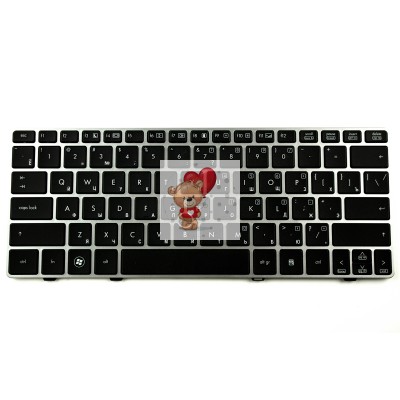 Клавиатура для HP 2560p с TRACKPOINT p/n: 6037B0081022, 638512-041, 65390-041, 700948-251