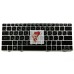 Клавиатура для HP 2560p с TRACKPOINT p/n: 6037B0081022, 638512-041, 65390-041, 700948-251