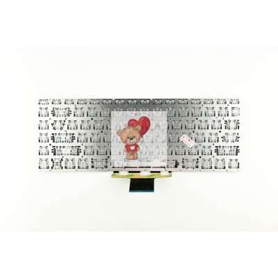 Клавиатура для HP 14-CM Серебро p/n: L47781-001, 490.0GG07.AS01, T19032200581