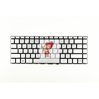 Клавиатура для HP 14-CE Серебро p/n: L47781-001, 490.0GG07.AS01, T19032200581 Клавиатура для HP 14-CE Серебро p/n: L47781-001, 490.0GG07.AS01, T19032200581