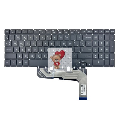 Клавиатура для HP 15-EK с боковой панелью с подсветкой p/n: M00667-001 L98946-001 Клавиатура для HP 15-EK с боковой панелью с подсветкой p/n: M00667-001 L98946-001