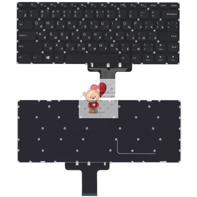 Клавиатура для ноутбука Lenovo Yoga 510S-14ISK p/n: N20K82237, 9Z.NCRBC.B0R Клавиатура для ноутбука Lenovo Yoga 510S-14ISK p/n: N20K82237, 9Z.NCRBC.B0R