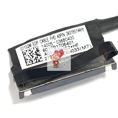 Шлейф для матрицы Asus G713QE 40pin 0,5mm 144-240Hz p/n: 6017B1706401, 14005-03680400 Шлейф для матрицы Asus G713QE 40pin 0,5mm 144-240Hz p/n: 6017B1706401, 14005-03680400