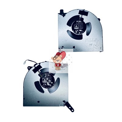 Вентилятор/Кулер для ноутбука Lenovo Legion R9000P 16IRX8 R+L 5V p/n: BAPA0810R2HY005