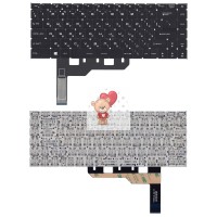 Клавиатура для MSI Prestige 15 A12 с подсветкой p/n: AE09U010, NSK-FFABN, PZ.NJ2BN.A1D Клавиатура для MSI Prestige 15 A12 с подсветкой p/n: AE09U010, NSK-FFABN, PZ.NJ2BN.A1D