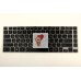 Клавиатура для ноутбука Toshiba C840 Черная + серая рамка подсветка p/n: 9Z.N7SSQ.001