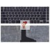 Клавиатура для ноутбука Toshiba C840 Черная + серая рамка подсветка p/n: 9Z.N7SSQ.001