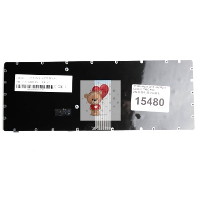 Клавиатура для ноутбука Lenovo Y480 p/n: 25203225, 25-203225, T2Y8-RU, PK130MZ3A05, 9Z.N6FSC.20R Клавиатура для ноутбука Lenovo Y480 p/n: 25203225, 25-203225, T2Y8-RU, PK130MZ3A05, 9Z.N6FSC.20R
