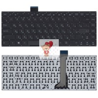 Клавиатура для Asus E402MA Черная p/n: NB15-402E-US Клавиатура для Asus E402MA Черная p/n: NB15-402E-US