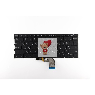 Клавиатура для ноутбука Xiaomi Air 13.3 Черная с подсветкой p/n: 490.09U07.0D01