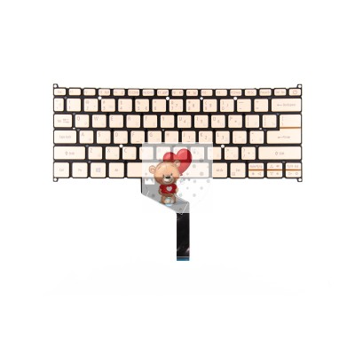 Клавиатура для Acer SF514-52T золотая с подсветкой p/n: 102-016m2lha02c Клавиатура для Acer SF514-52T золотая с подсветкой p/n: 102-016m2lha02c