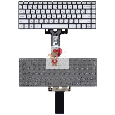 Клавиатура для HP 14-BF Серебро с подсветкой p/n: HPM16L93SU6920, 920894-B31 Клавиатура для HP 14-BF Серебро с подсветкой p/n: HPM16L93SU6920, 920894-B31