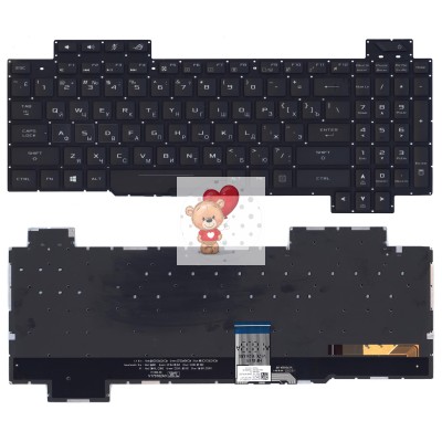 Клавиатура для Asus GL503GV p/n: 0KN1-3G1RU11, 0KNB0-661ARU00