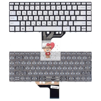 Клавиатура для HP 13-AD Серебро p/n: 16N8UA2815887S, 920746-001 Клавиатура для HP 13-AD Серебро p/n: 16N8UA2815887S, 920746-001