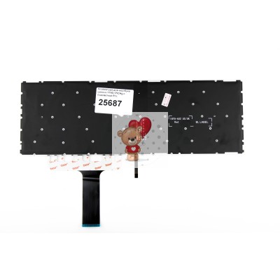 Клавиатура для ноутбука Lenovo Y740-17ICHg с подсветкой p/n: SN20N04599118 AE08L018 NSK-BUDBL