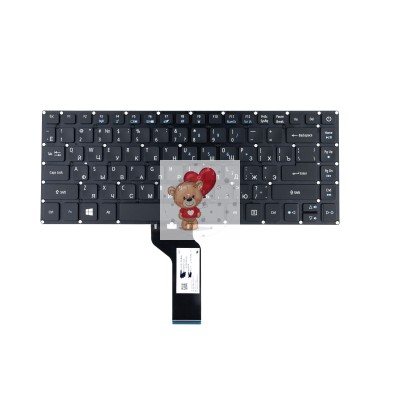 Клавиатура для Acer SF314-51 с подсветкой p/n: LV4P-A51BWL, NKI14170J7, 93801F2BKC01 Клавиатура для Acer SF314-51 с подсветкой p/n: LV4P-A51BWL, NKI14170J7, 93801F2BKC01