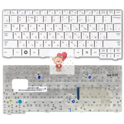 Клавиатура для ноутбука Samsung N140 p/n: BA59-02686D, BA59-02686C