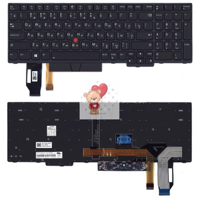 Клавиатура для ноутбука Lenovo T590 с подсветкой p/n: 01YP560, SN20P34095 Клавиатура для ноутбука Lenovo T590 с подсветкой p/n: 01YP560, SN20P34095