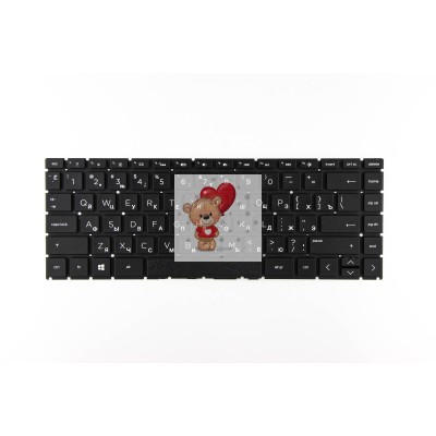 Клавиатура для HP 14-CD X360 Черная p/n: SG-93280-XFA, 9Z.NEZSC.201