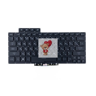 Клавиатура для Asus GA401IH Черная с подсветкой p/n: 0KNR0-2615RU00