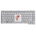 Клавиатура для ноутбука Toshiba L300 Серебро p/n: NSK-TAJ01, 9J.N9082.J01