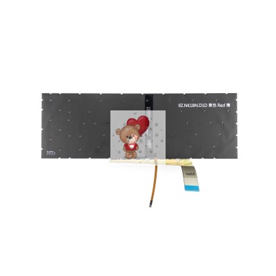 Клавиатура для MSI GL76 Red с подсветкой p/n: NSK-FG0DBN 9Z.NK1BN.D01