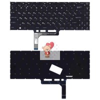 Клавиатура для MSI GS65 Черная с подсветкой p/n: NSK-FDABN, 9Z.NEVBN.A1N