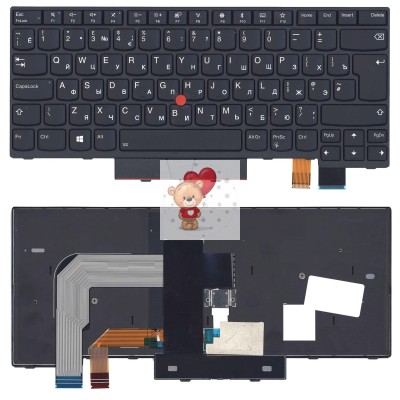 Клавиатура для ноутбука Lenovo ThinkPad Е480 p/n: 01HX361 01HX321 01HX401 Клавиатура для ноутбука Lenovo ThinkPad Е480 p/n: 01HX361 01HX321 01HX401