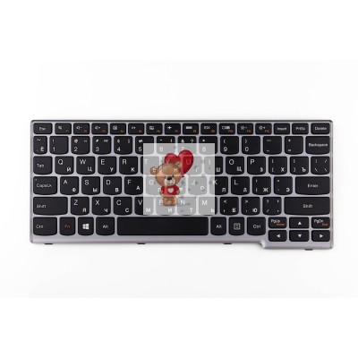 Клавиатура для ноутбука Lenovo Yoga 11s с серой рамкой p/n: 25204688, MP-11G23SU-6862 Клавиатура для ноутбука Lenovo Yoga 11s с серой рамкой p/n: 25204688, MP-11G23SU-6862
