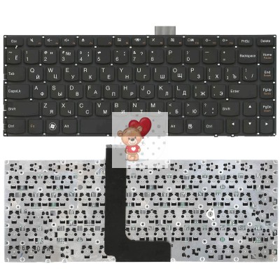 Клавиатура для ноутбука Lenovo U300e p/n: 0KN0-YM1RU03, FRU P/N 25200290 Клавиатура для ноутбука Lenovo U300e p/n: 0KN0-YM1RU03, FRU P/N 25200290