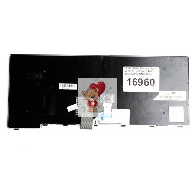 Клавиатура для ноутбука Lenovo ThinkPad L440 с рамкой p/n: SN5320W 852-41776-BXA, FRU P/N 04Y0885
