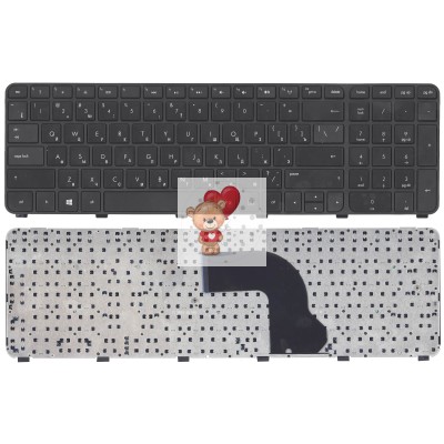 Клавиатура для HP Pavilion DV7-7000 с рамкой p/n: 639396-251, 670323-251, NSK-CJ0UW, 9Z.N7XUW.00R